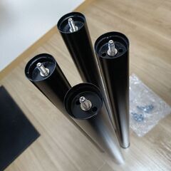 ニトリ テーブル脚4本 プレフェの画像