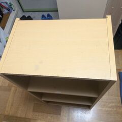 カラーボックス棚　3段の画像