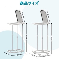 【✨新品✨】ゴミ袋ホルダー ゴミ分別 ゴミ箱 容量調節可 20L～90L ふた付き 底板なしの画像