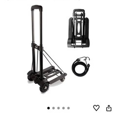 キャリーカート 折りたたみ 台車 4輪の画像