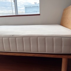 【0円】無印良品 ポケットコイルマットレス セミダブルの画像