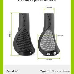 【ほぼ新品】自転車用エルゴグリップ　Odi OC1　ショートタイプ　エルゴングリップの画像