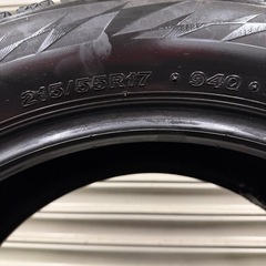 BRIDGESTONEスタッドレスVRX2タイヤのみ4本17インチの画像