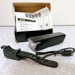 【✨新品✨】自転車 ライト フロントライト LEDライト 1200ルーメン　USB充電式の画像