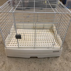 ペットサークル ケージ 中サイズ63cm×43cm×高さ50cm　の画像