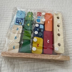 木のおもちゃ　セットの画像