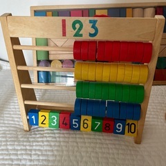 木のおもちゃ　セットの画像