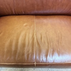 本革　レザー　ソファーの画像