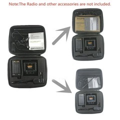 Baofeng UV-5Rシリーズ双方向無線機収納バッグキャリングケース収納ハンドバッグUV-5RA UV-5RE plus tytトランシーバー用の画像