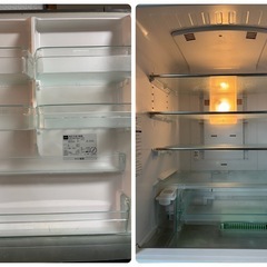 【無料】大型冷蔵庫 東芝365L（12月14日引き取り限定・3階階段・シールあり）の画像