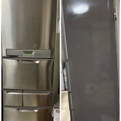 【無料】大型冷蔵庫 東芝365L（12月14日引き取り限定・3階階段・シールあり）の画像