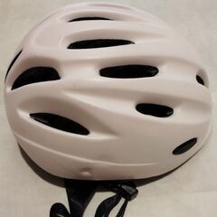 【1箇所凹みあり】子供用Sサイズ自転車用ヘルメット（ピンク色）1個　目安1〜3歳　の画像