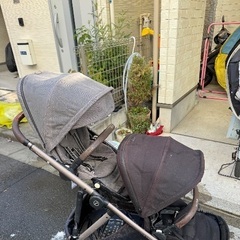 Cybex Gazelle S ベビーカー（2人乗り・チャイルドシート付）の画像