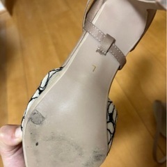 RANDA フラワー刺繍 高ヒールパンプス　パンプスの画像