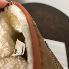 ♪試着ばきのみボアショートブーツLサイズ茶色♪の画像