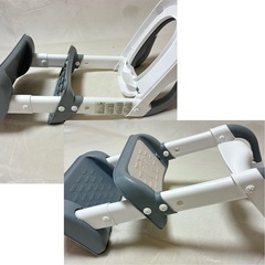 ⭐️Thinkmax 灰色補助便座 ステップ付きトイレトレーニング折りたたみの画像