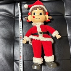 ペコちゃん　サンタクロース　ぬいぐるみ人形　レトロ　vintageの画像