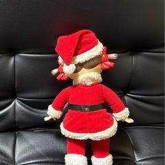 ペコちゃん　サンタクロース　ぬいぐるみ人形　レトロ　vintageの画像