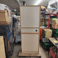 ニトリ キッチンボード ALNUS-3 アルナス 食器棚 北欧風 LBR ライトブラウン カップボード 収納棚 ナチュラルの画像