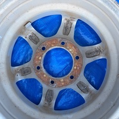 ハイエース用アルミホイール４本組みの画像