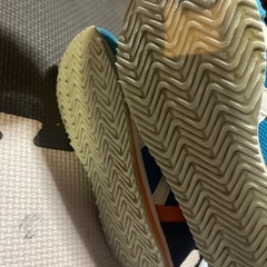 asics 17.5センチスニーカー マジックテープ　の画像