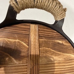 鋳鉄フライパン 25cm ノンスティック 両手鍋　キャンプ・グリルの画像