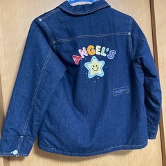 エンジェルブルー　デニムジャケット　150cmの画像