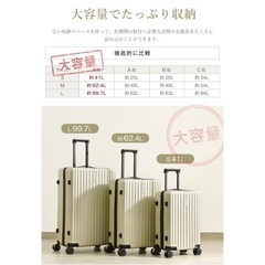 スーツケース　キャリーケース　新品の画像