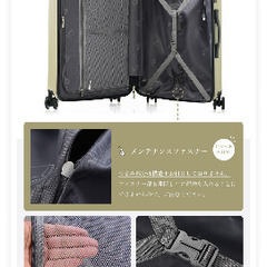 スーツケース　キャリーケース　新品の画像