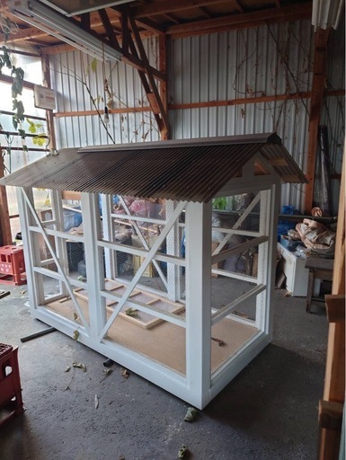 犬小屋や鳥小屋などに 