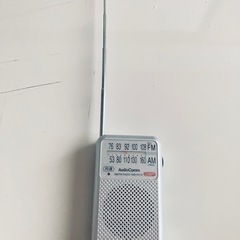 携帯ラジオ、AM.FM。の画像