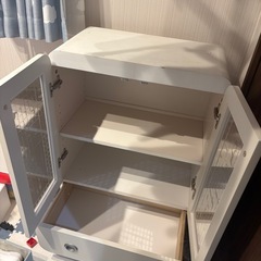 タンス　小物収納タンス　ホワイト　重みありの画像