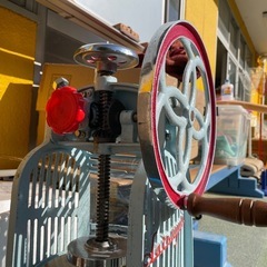 昭和レトロ品 かき氷機 使えます！の画像