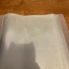 【USED】 無印良品 透明ファイルの画像