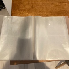 【USED】 無印良品 透明ファイルの画像