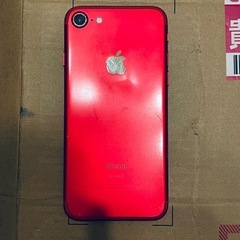 整備済み品　iPhone7 128GB BT100%SIMロック解除済 利用制限〇 Apple SIMフリー 純正コード付属の画像