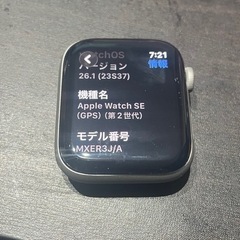 Applewatch SE2  44mm バッテリー100%の画像