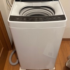 ハイアール 4.5kg 全自動洗濯機 ブラックHaier JW-C45A-Kの画像