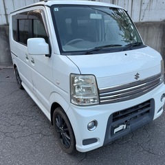 23年式　エブリーワゴン　4wd PZターボスペシャル　車検2年付