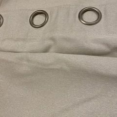 ニトリ　ハトメカーテン　の画像