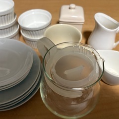 マグカップ ミルクピッチャー お皿 食器セットの画像