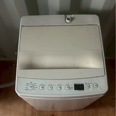 (運搬費込)(即日、深夜ok)2019年製 4.5kg  ハイアール社 美品‼️コンパクト‼️一人暮らし用‼️の画像