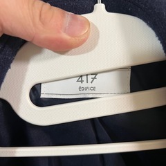 EDIFICE コート　ネイビーの画像