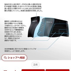 腰サポーターの画像