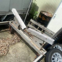 ステンレス製船台の画像