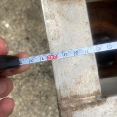 ステンレス製船台の画像