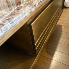 大理石テーブル2点セットの画像