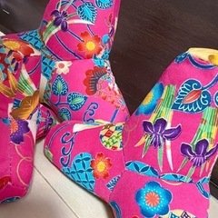 紅型柄テトラ★濃いピンク の画像