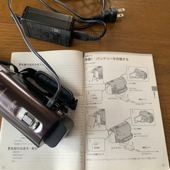 箱付属品取説付き美品❣️SONY デジタルHDビデオカメラレコーダー CX370V ボルドーブラウン HDR-CX370V/Tの画像