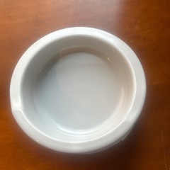 ペットフードボウル グレーの画像